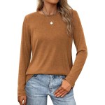 3-pack long sleeve women's casual tops