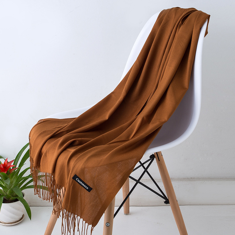 Acrylic cashmere-feel women's scarf - Image 3