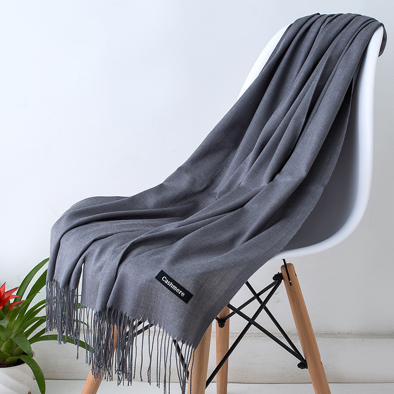 Acrylic cashmere-feel women's scarf - Image 4