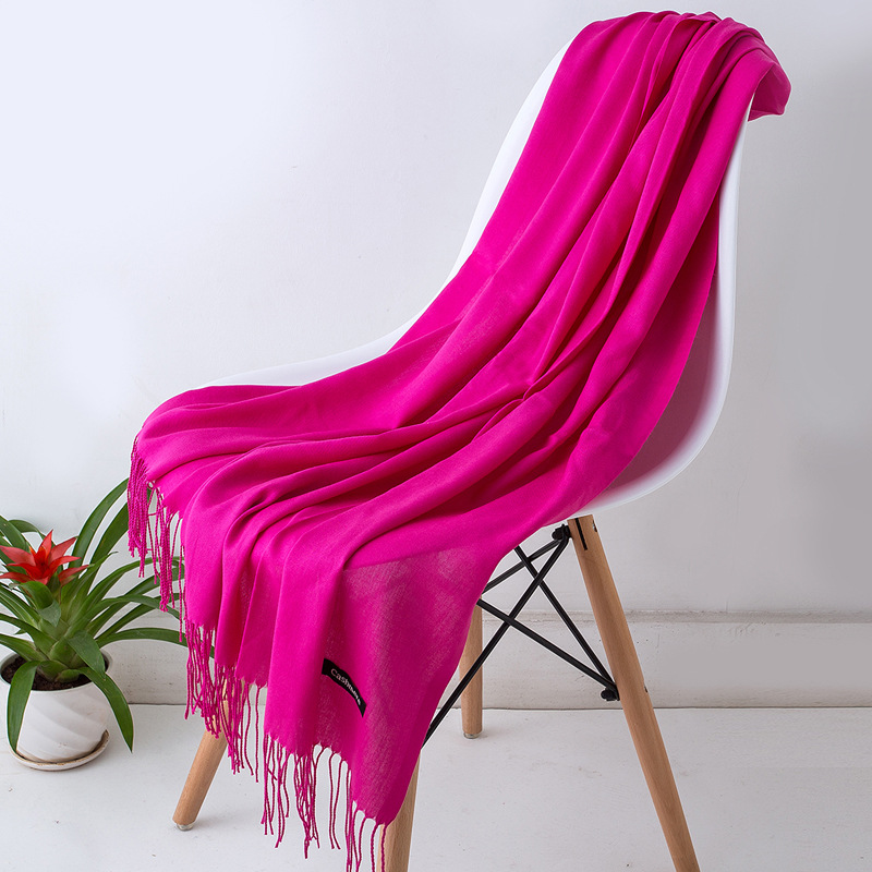 Acrylic cashmere-feel women's scarf - Image 6