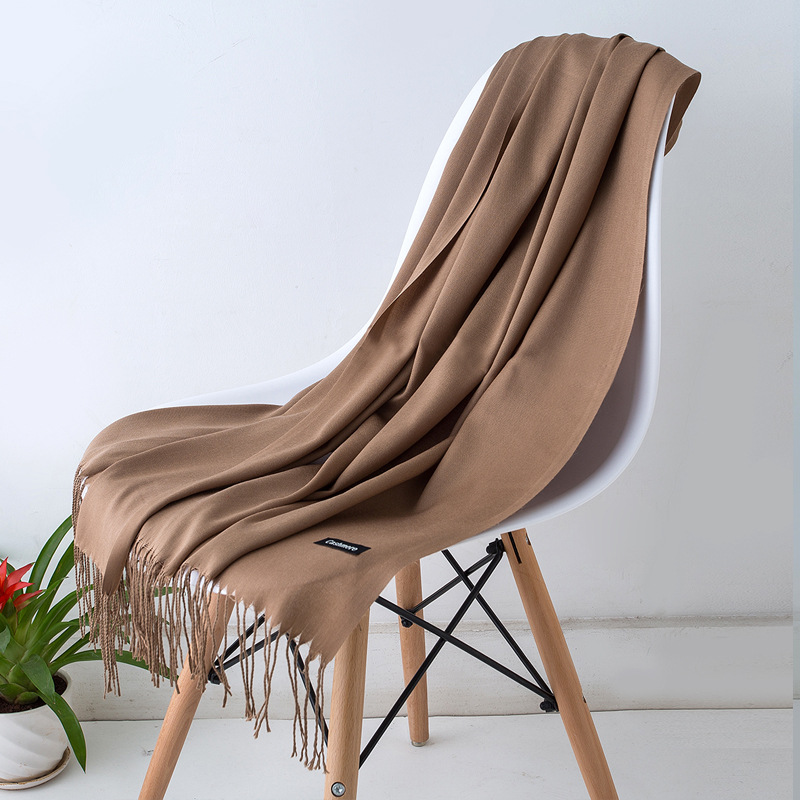 Acrylic cashmere-feel women's scarf - Image 8