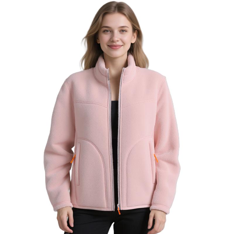 Stand-up collar polar fleece women’s jacket - Image 6