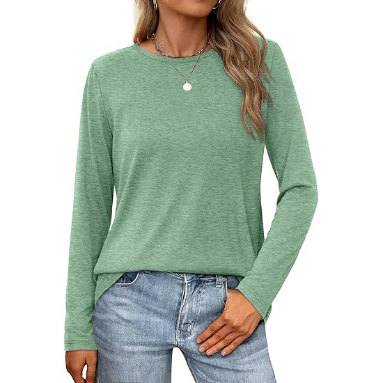 3-pack long sleeve women's casual tops - Image 13