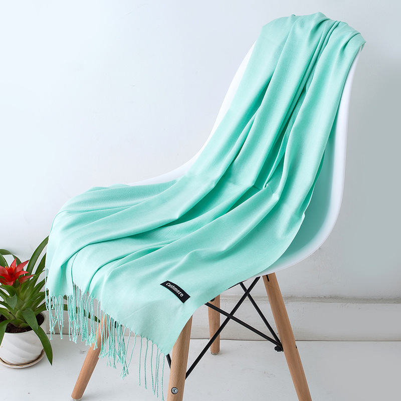Acrylic cashmere-feel women's scarf - Image 9