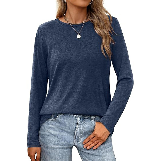 3-pack long sleeve women's casual tops - Image 14