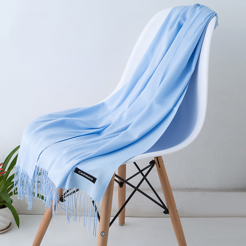 Acrylic cashmere-feel women's scarf - Image 12