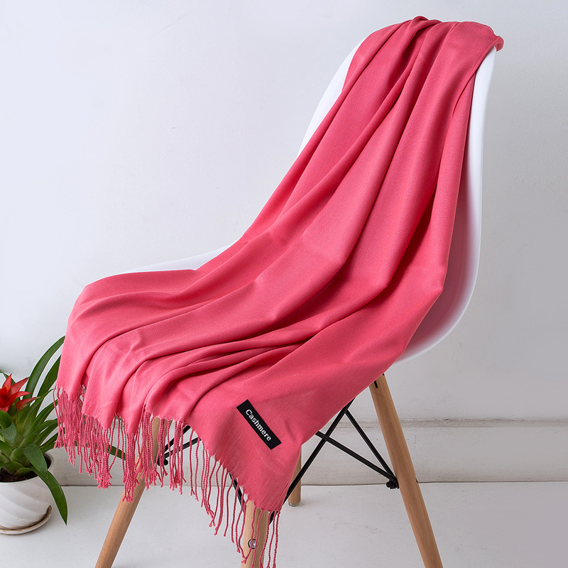 Acrylic cashmere-feel women's scarf - Image 13