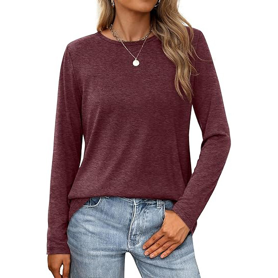 3-pack long sleeve women's casual tops - Image 17