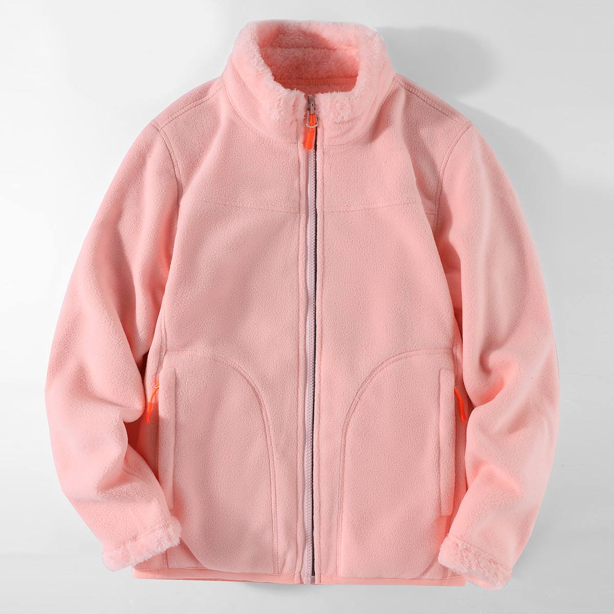 Stand-up collar polar fleece women’s jacket - Image 7