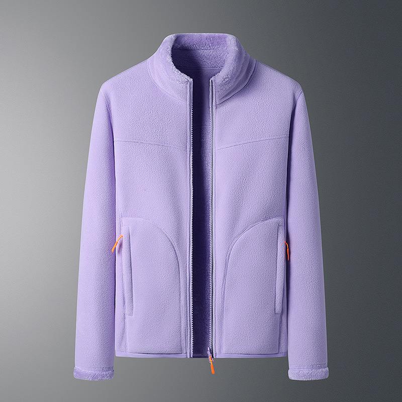 Stand-up collar polar fleece women’s jacket - Image 25