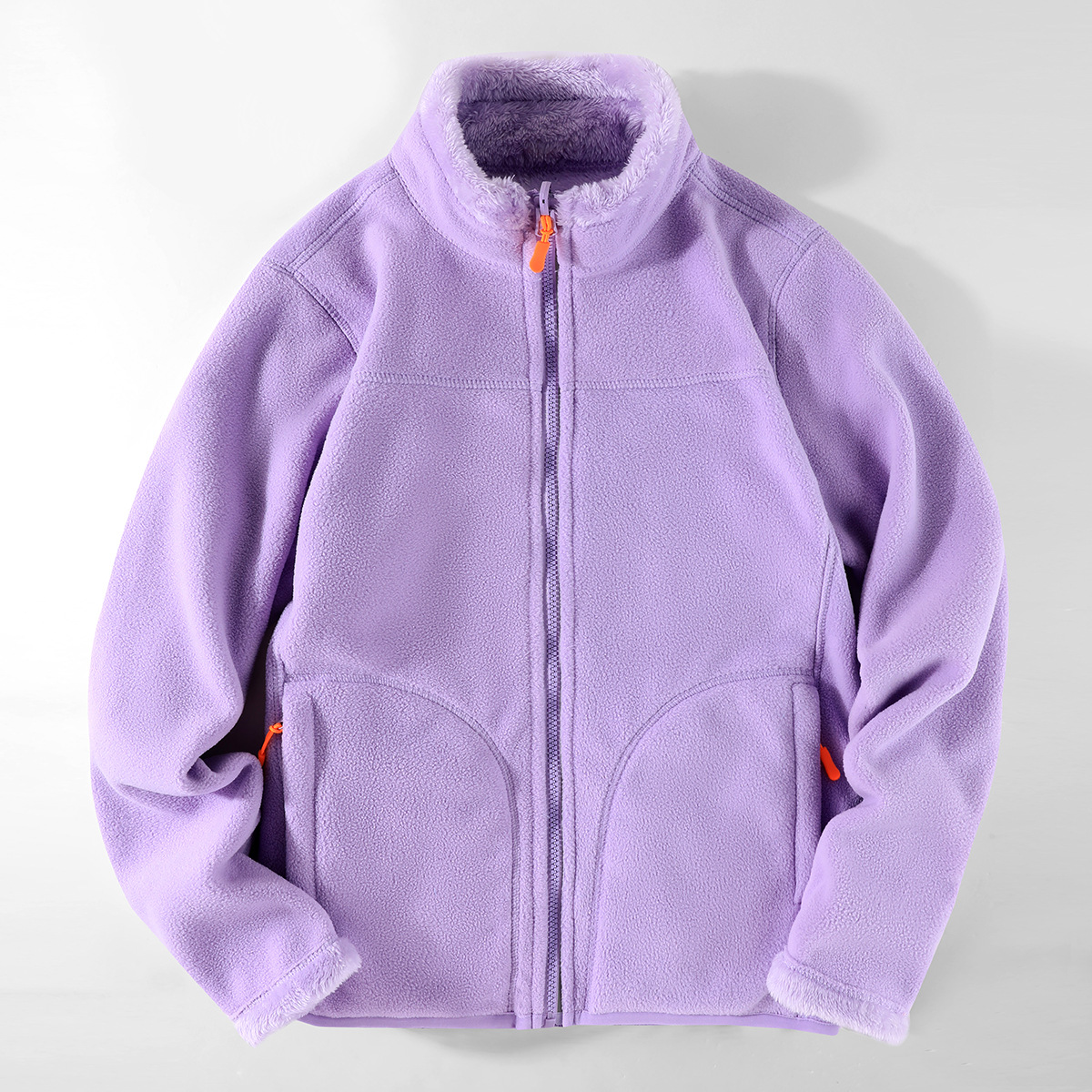 Stand-up collar polar fleece women’s jacket - Image 11