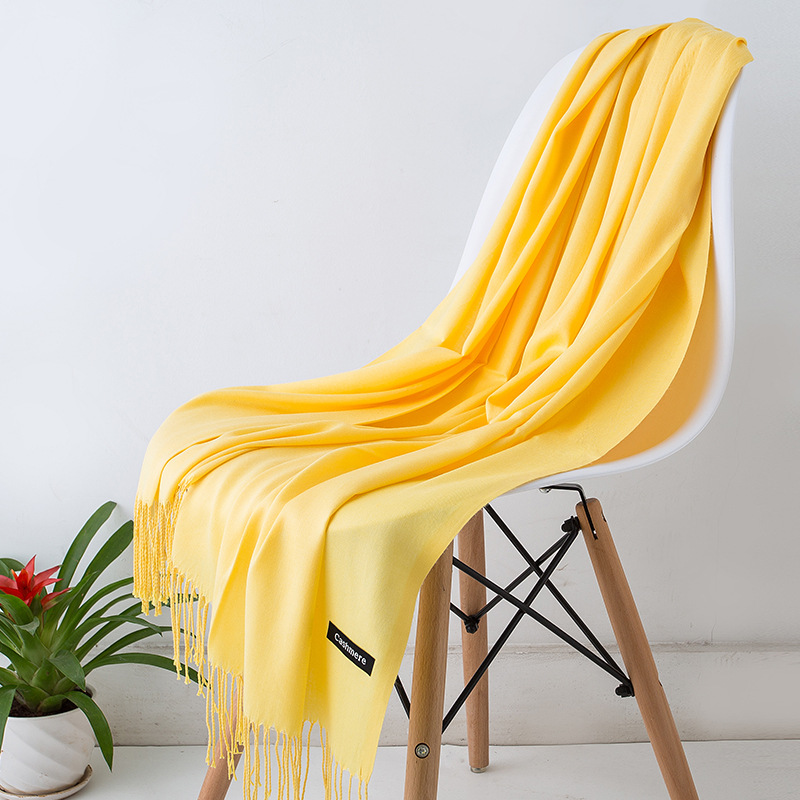 Acrylic cashmere-feel women's scarf - Image 14