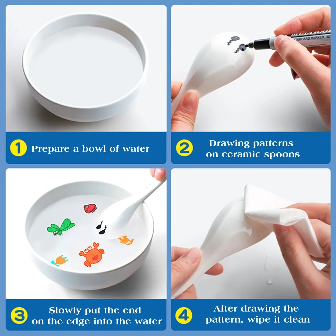 Water floating ink magical pens - Image 8
