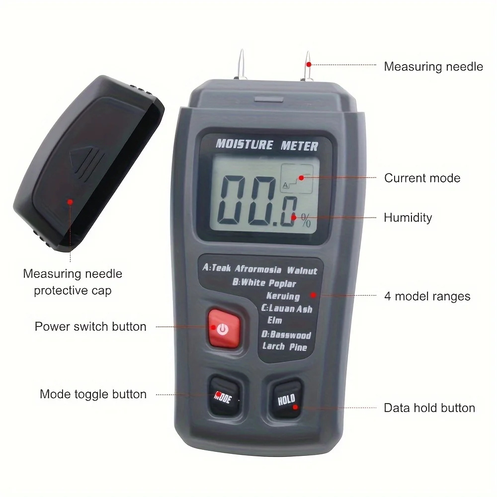 MT10 digital moisture meter - Image 4