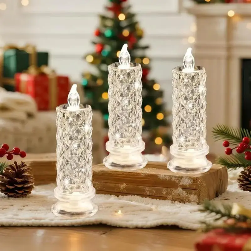 Crystal look flameless LED candles - Image 7