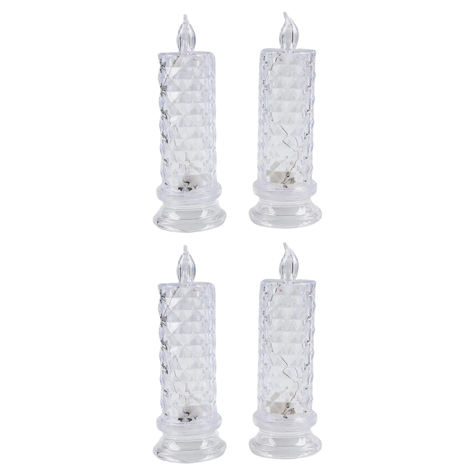 Crystal look flameless LED candles - Image 5