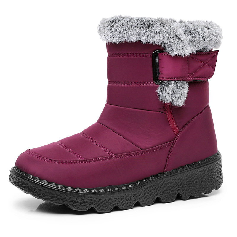 Warm anti-slip women's snow boots - Image 7