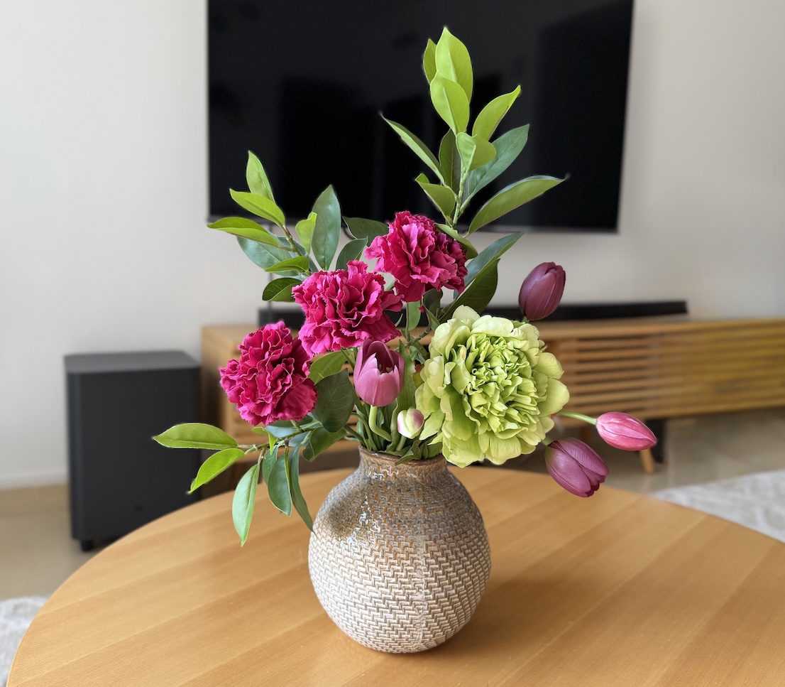 Spring faux flower arrangements with 5 or 10 stems - Image 15