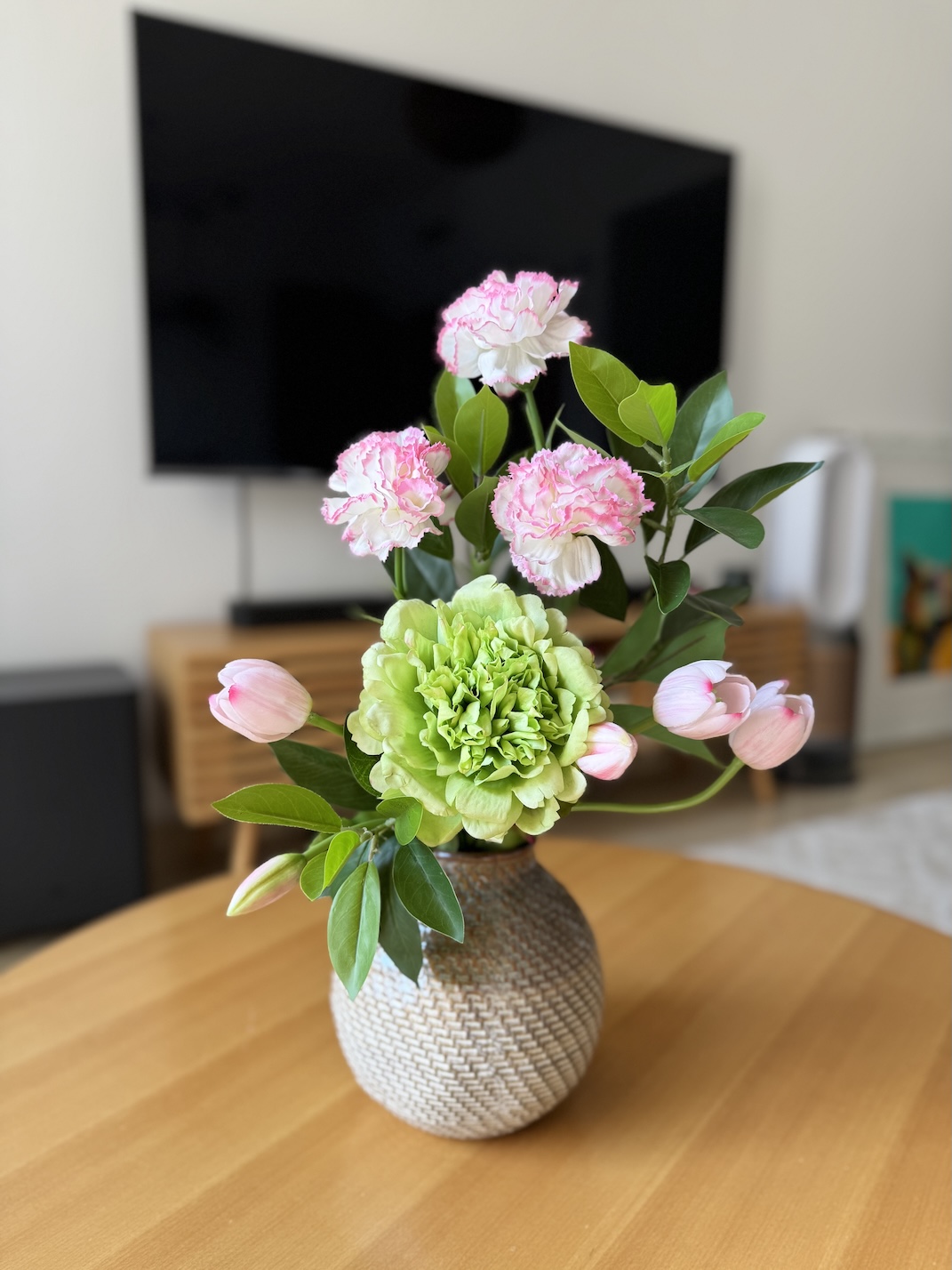 Spring faux flower arrangements with 5 or 10 stems - Image 11
