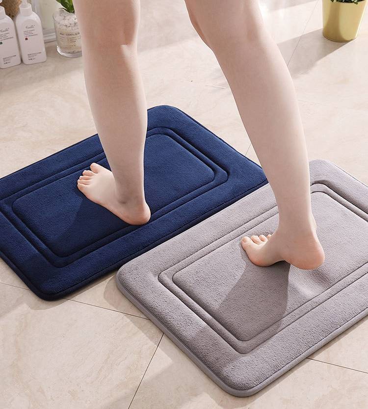 Non-slip absorbent bathroom floor mats set - Image 3