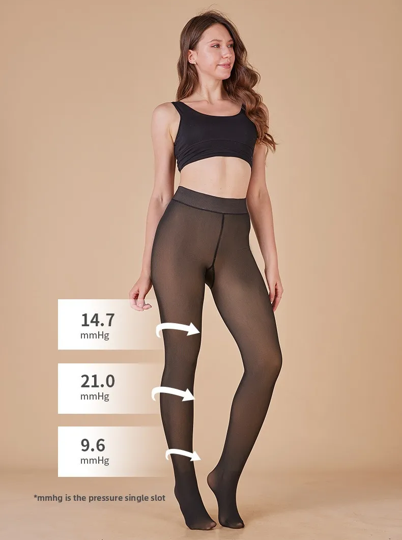 Fleecy lining women’s thermal pantyhose - Image 9