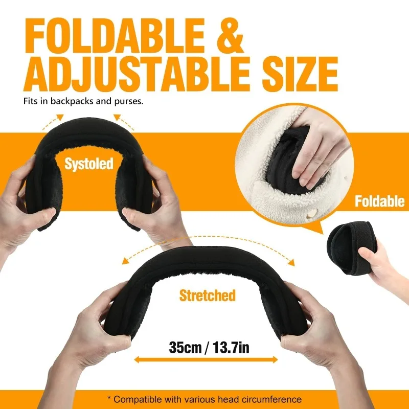 Warm lined unisex earmuffs - Image 13