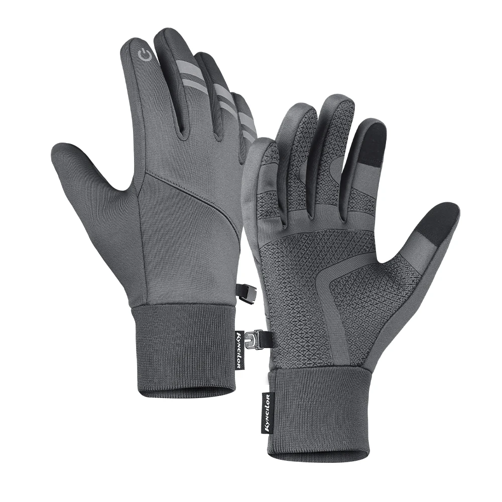 Touchscreen cycling winter gloves - Image 3