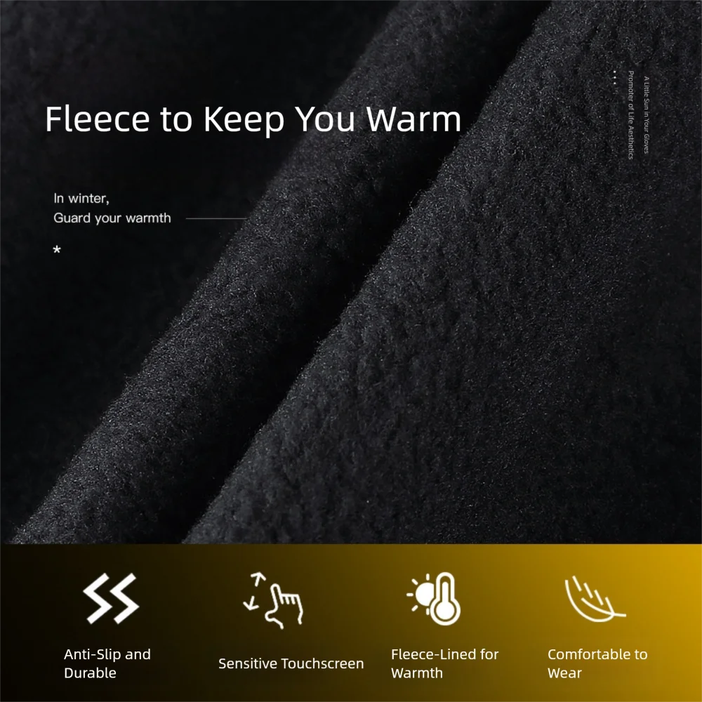 Touchscreen cycling winter gloves - Image 10