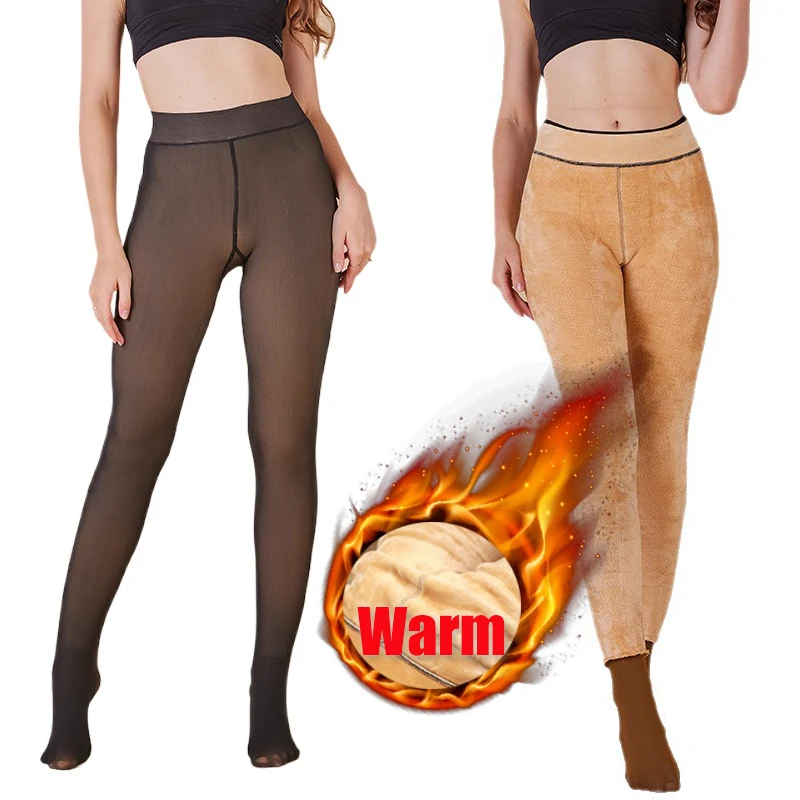Fleecy lining women’s thermal pantyhose - Image 7