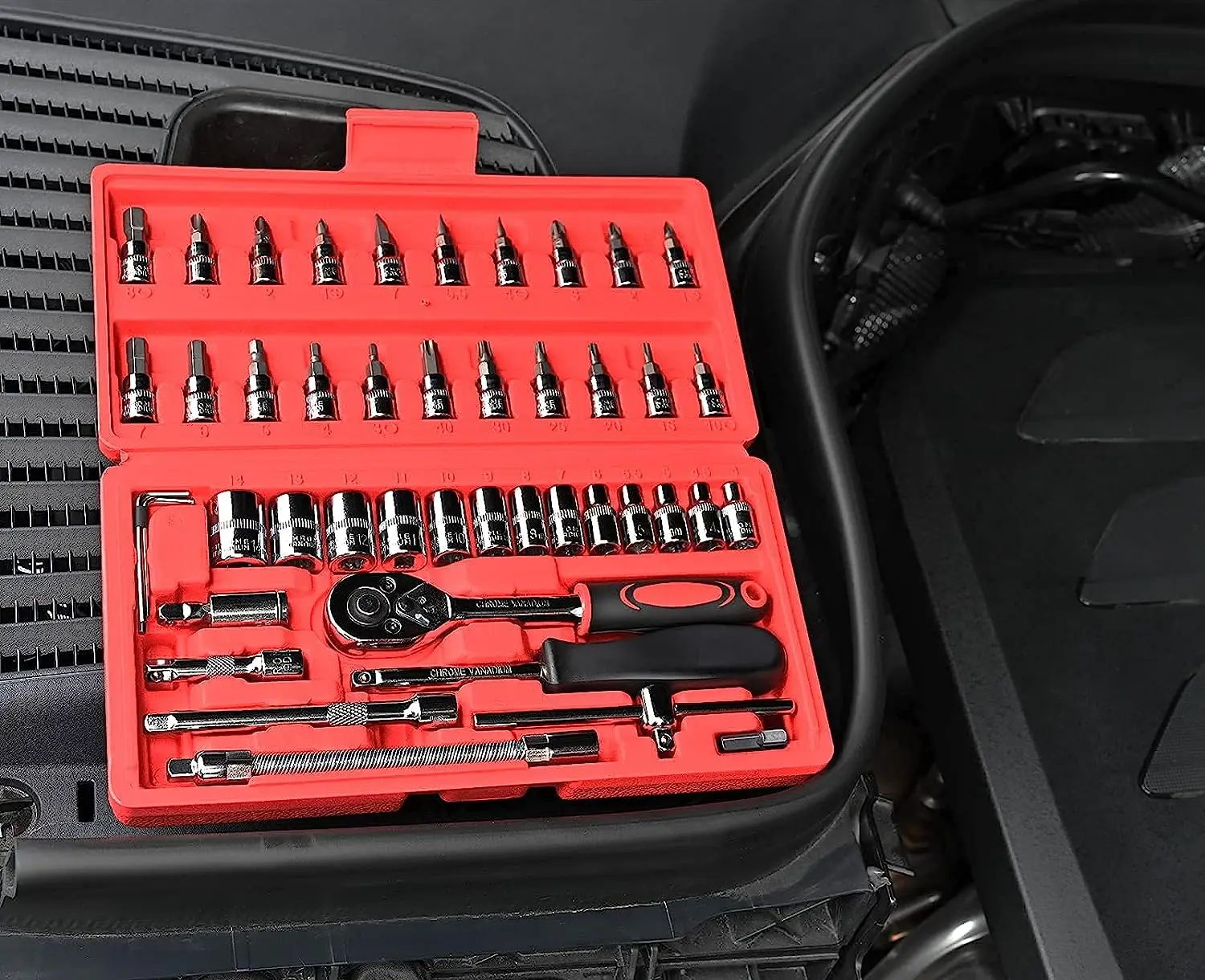 46-piece car repair tools kit - Image 5