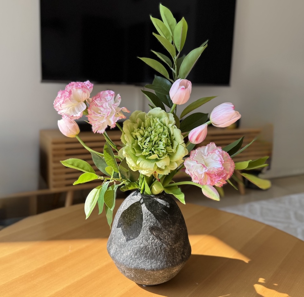 Spring faux flower arrangements with 5 or 10 stems - Image 9