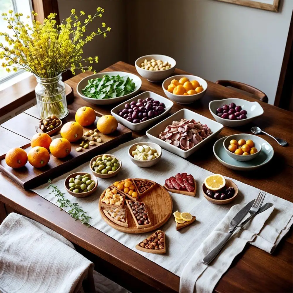 Wooden party food tray - Image 10