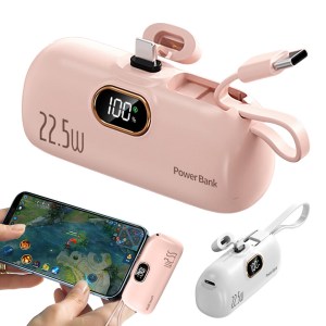 Portable mini capsule power bank