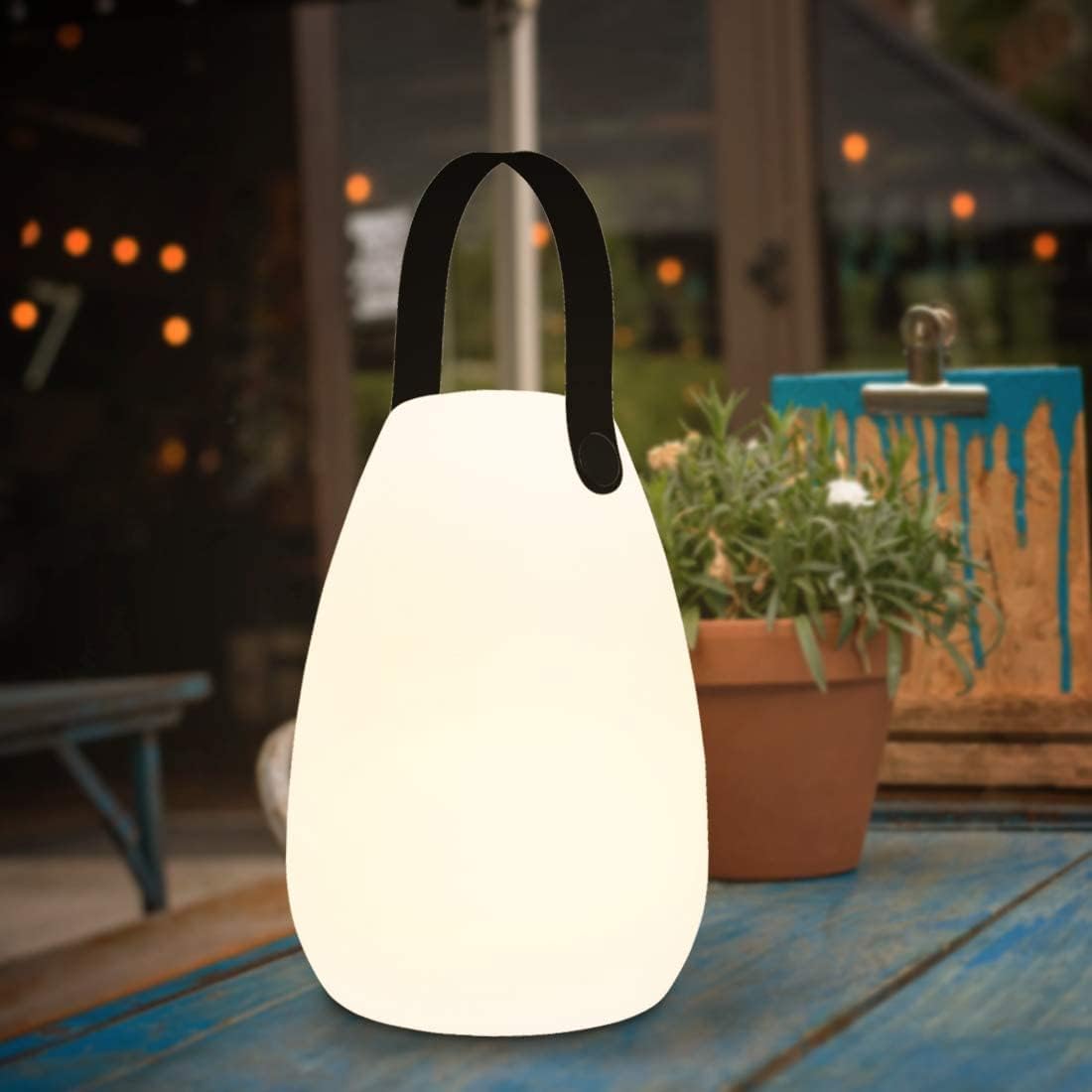 Portable cordless LED table lamp with remote control - Image 7