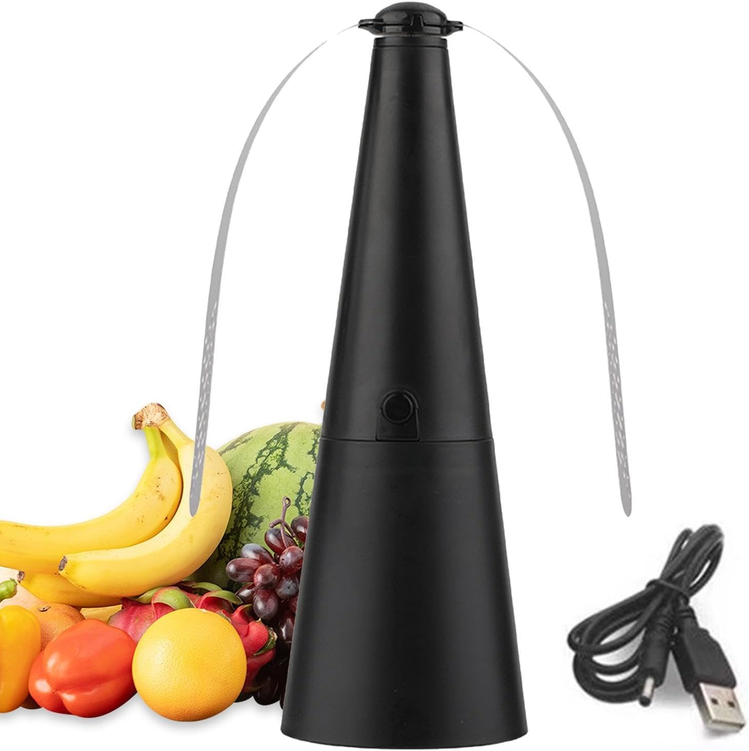 Portable fly and mosquito repellent fan