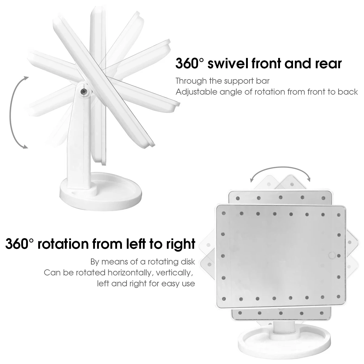 LED lighted vanity mirror - Image 11
