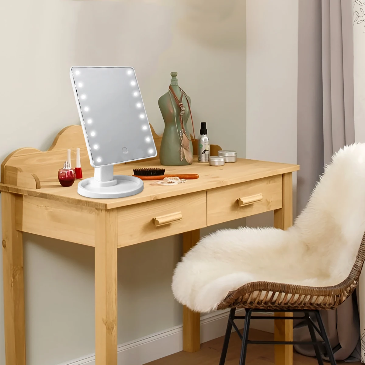 LED lighted vanity mirror - Image 8
