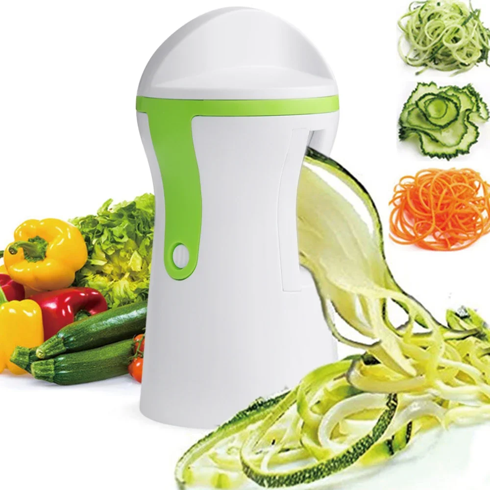 Handheld kitchen vegetable spiralizer slicer - Image 2