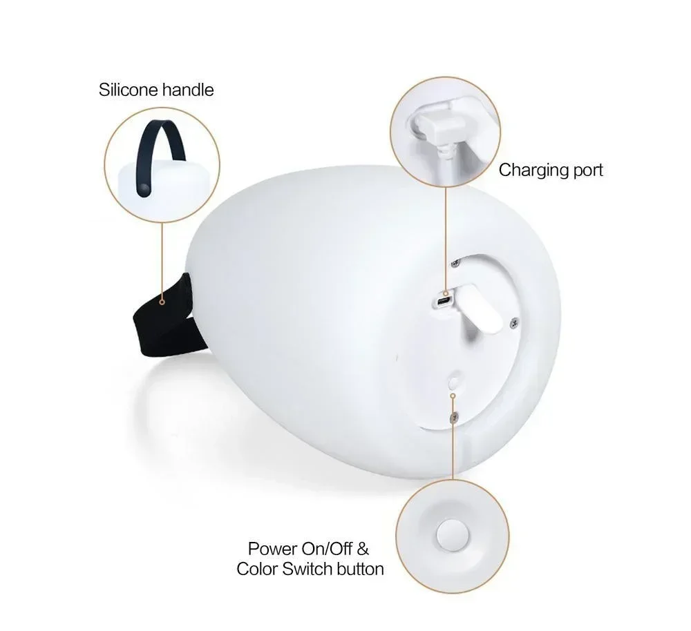 Portable cordless LED table lamp with remote control - Image 22