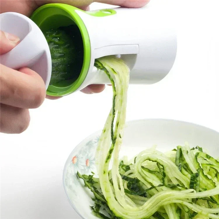 Handheld kitchen vegetable spiralizer slicer - Image 8