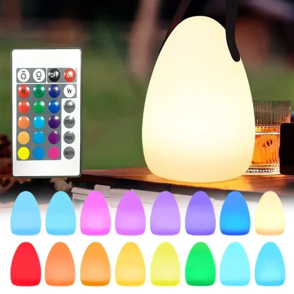 Portable cordless LED table lamp with remote control - Image 15
