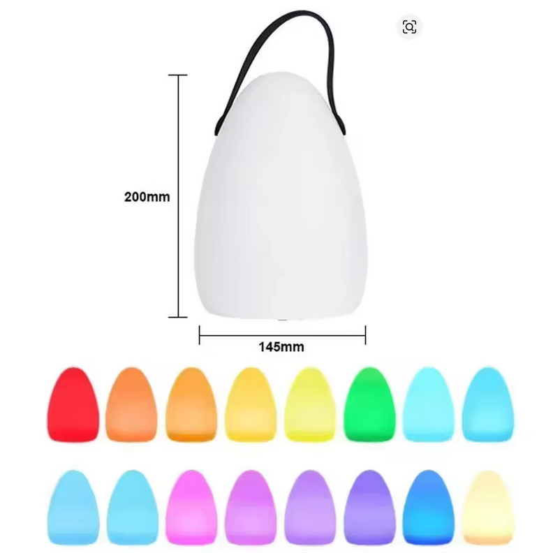 Portable cordless LED table lamp with remote control - Image 18