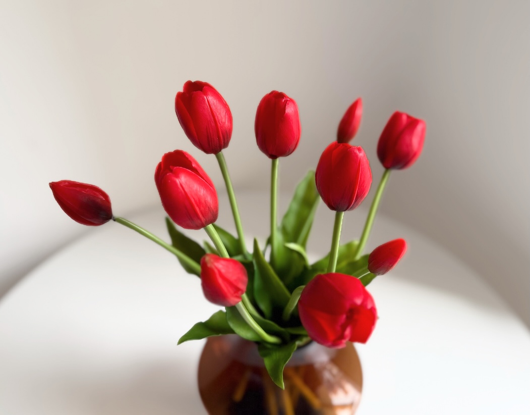 Artificial Tulip flower bouquet - Image 13