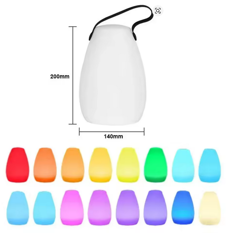 Portable cordless LED table lamp with remote control - Image 19