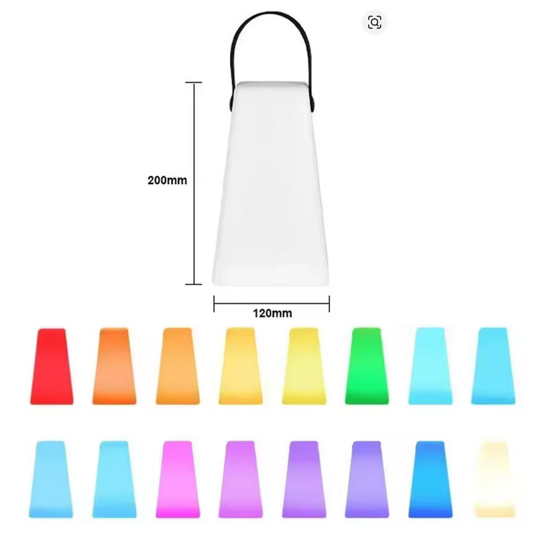 Portable cordless LED table lamp with remote control - Image 20