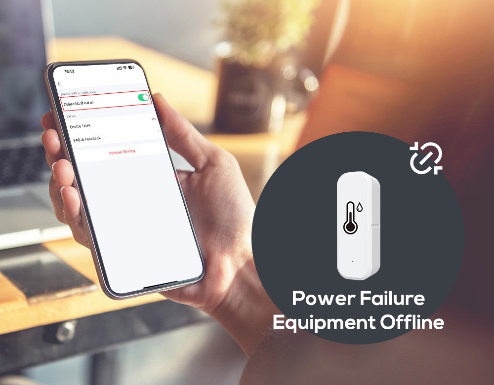 Smart WiFi digital temperature and humidity sensor - Image 9