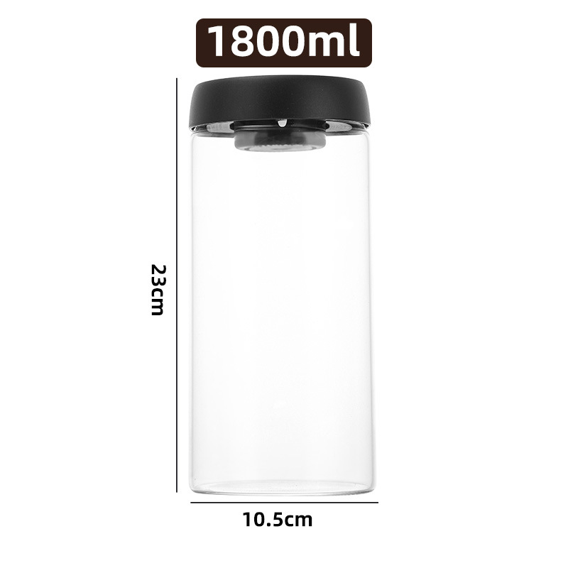Vacuum-sealed glass storage jar - Image 16
