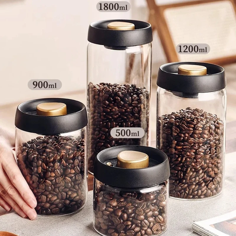 Vacuum-sealed glass storage jar - Image 4