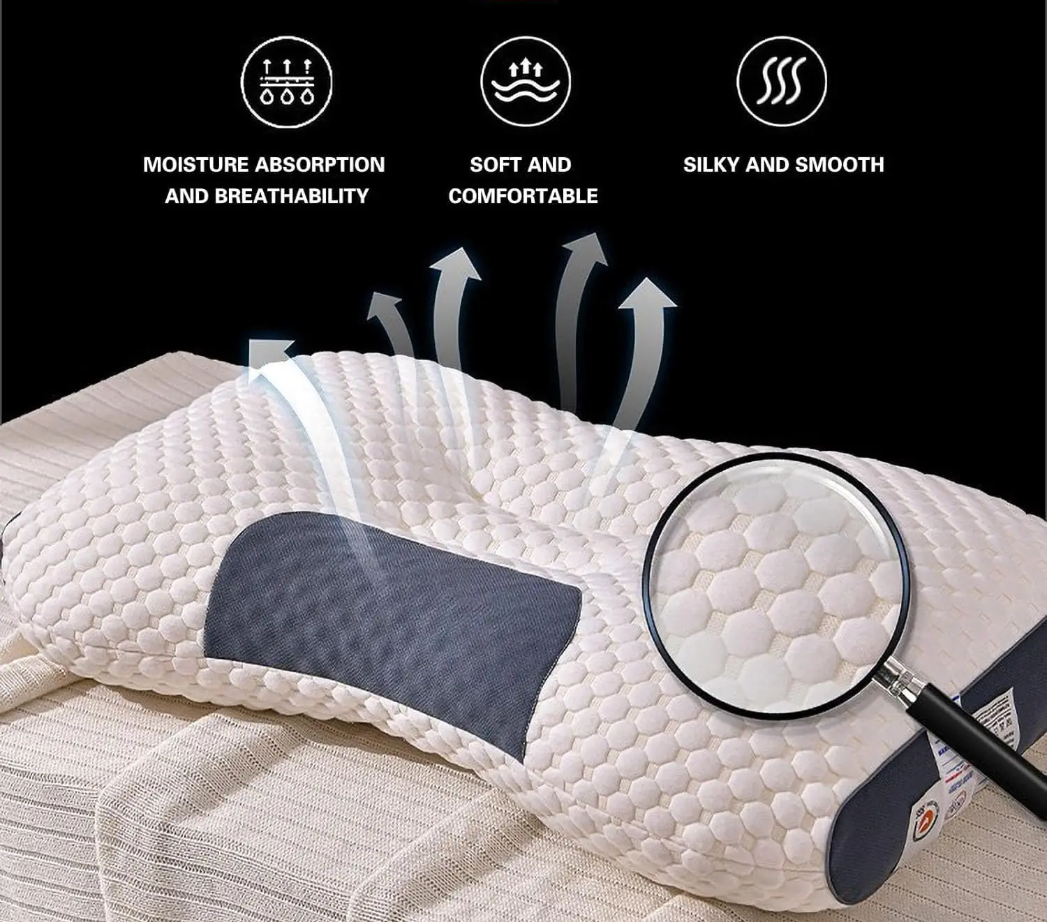 Ergonomic cervical neck support pillow - Image 9