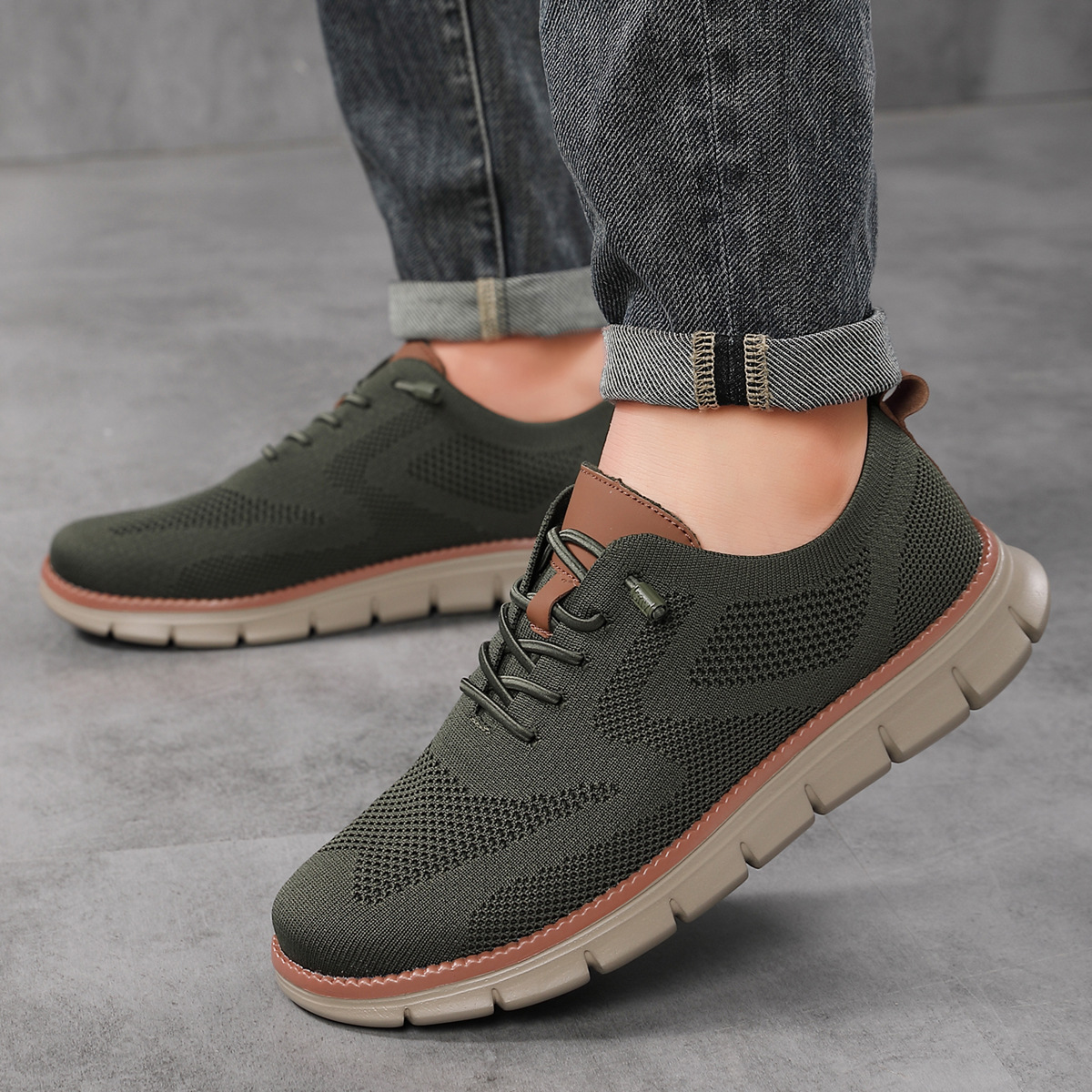 Casual men's mesh sneaker shoes - Image 14
